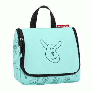 Reisenthel - Toiletbag S Kids Cats and Dogs Mint