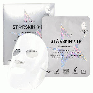 Starskin VIP - The Diamond Mask Illuminating Luxury Bio-Cellulose Face Mask
