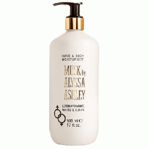 Alyssa Ashley - Musk hand & body lotion 500 ml met pomp