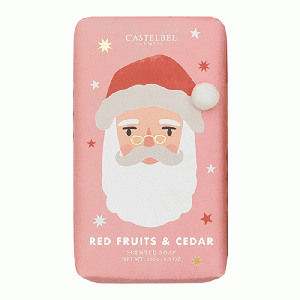 Castelbel - Santa Claus Red Fruits & Cedar zeep 150 gr
