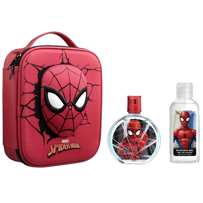 Spider-Man Geschenkset - Eau de Toilette 100 ml & Douchegel 60 ml - Met Toilettas