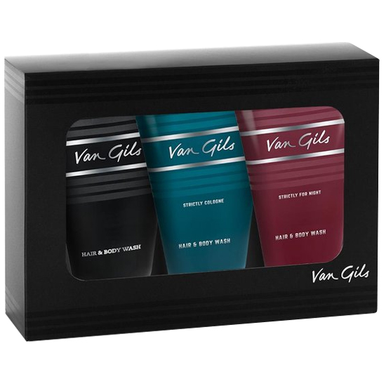 Van Gils Cadeauset Strictly For Men 3xDouche