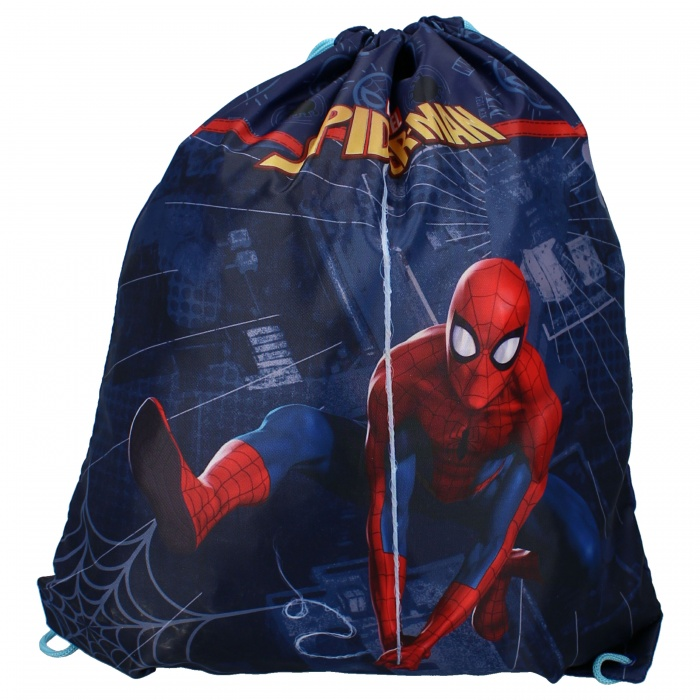 Marvel Gymtas Spider-man Bring It On 1,6 Liter Donkerblauw