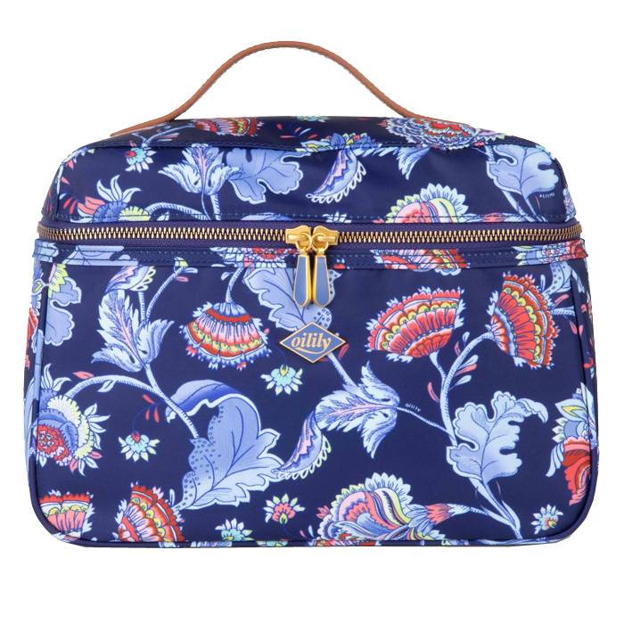 Oilily Coco Beauty Case - Blue Print