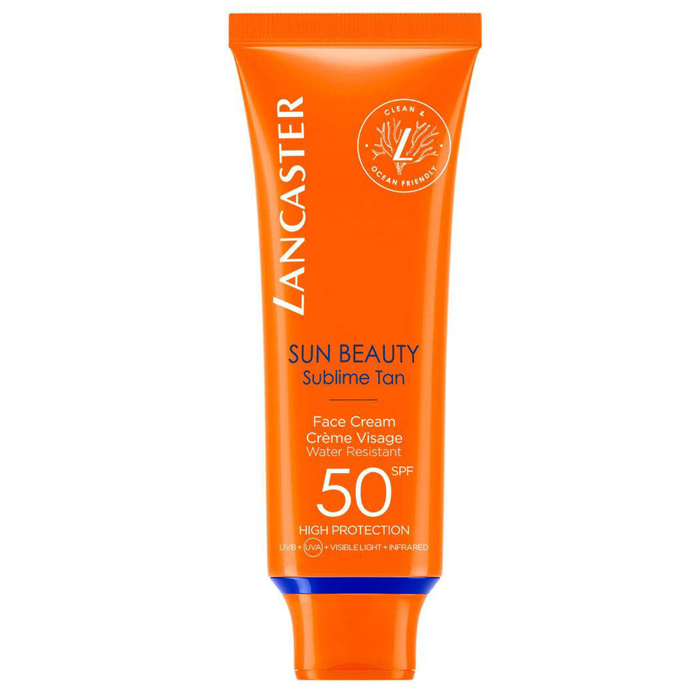 LANCASTER - Sun Beauty Face Cream SPF50 - 50 ml - zonnebrand